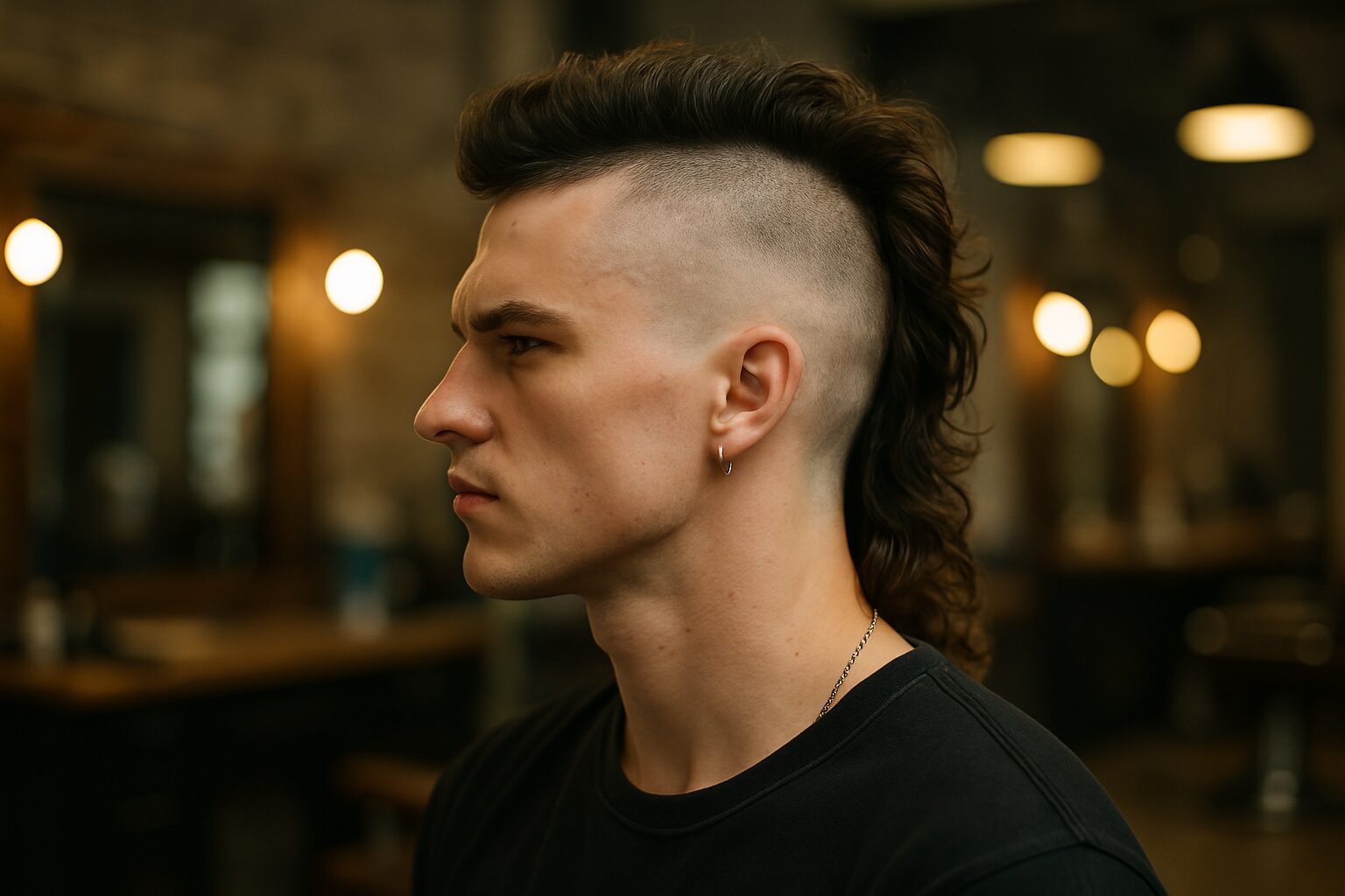 Mohawk Mullet Frisur