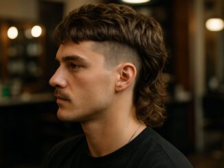 Mullet Frisur Bild