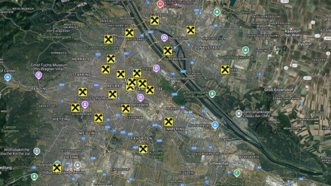 Raiffeisen Filialen Wien