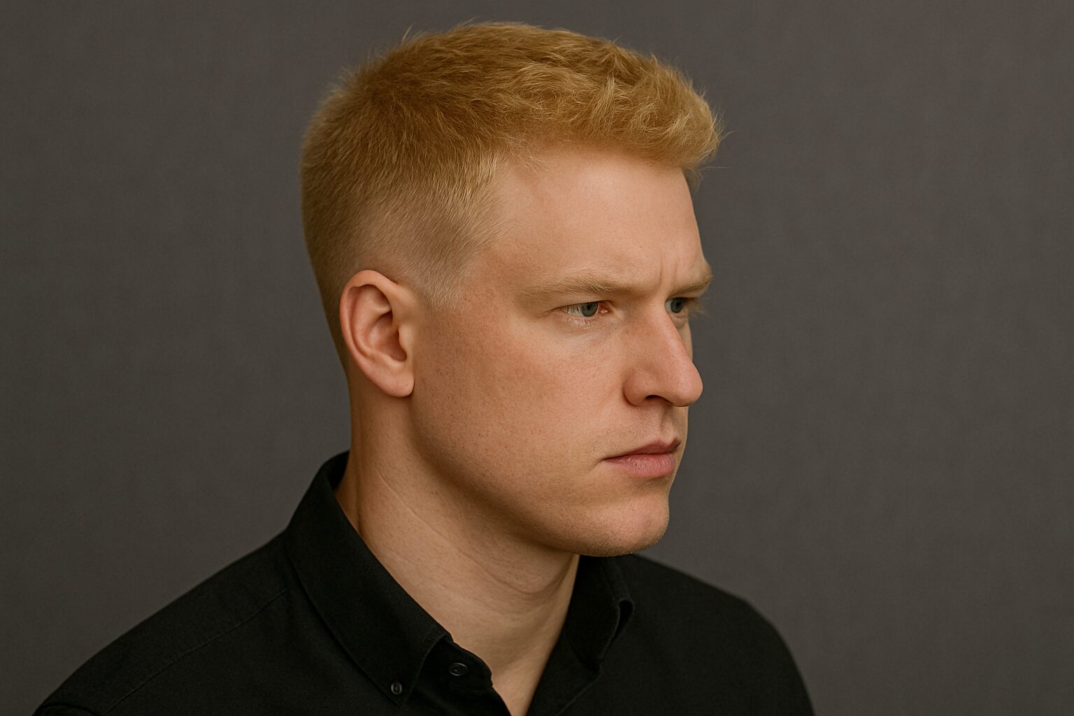 Blonde Taper Fade