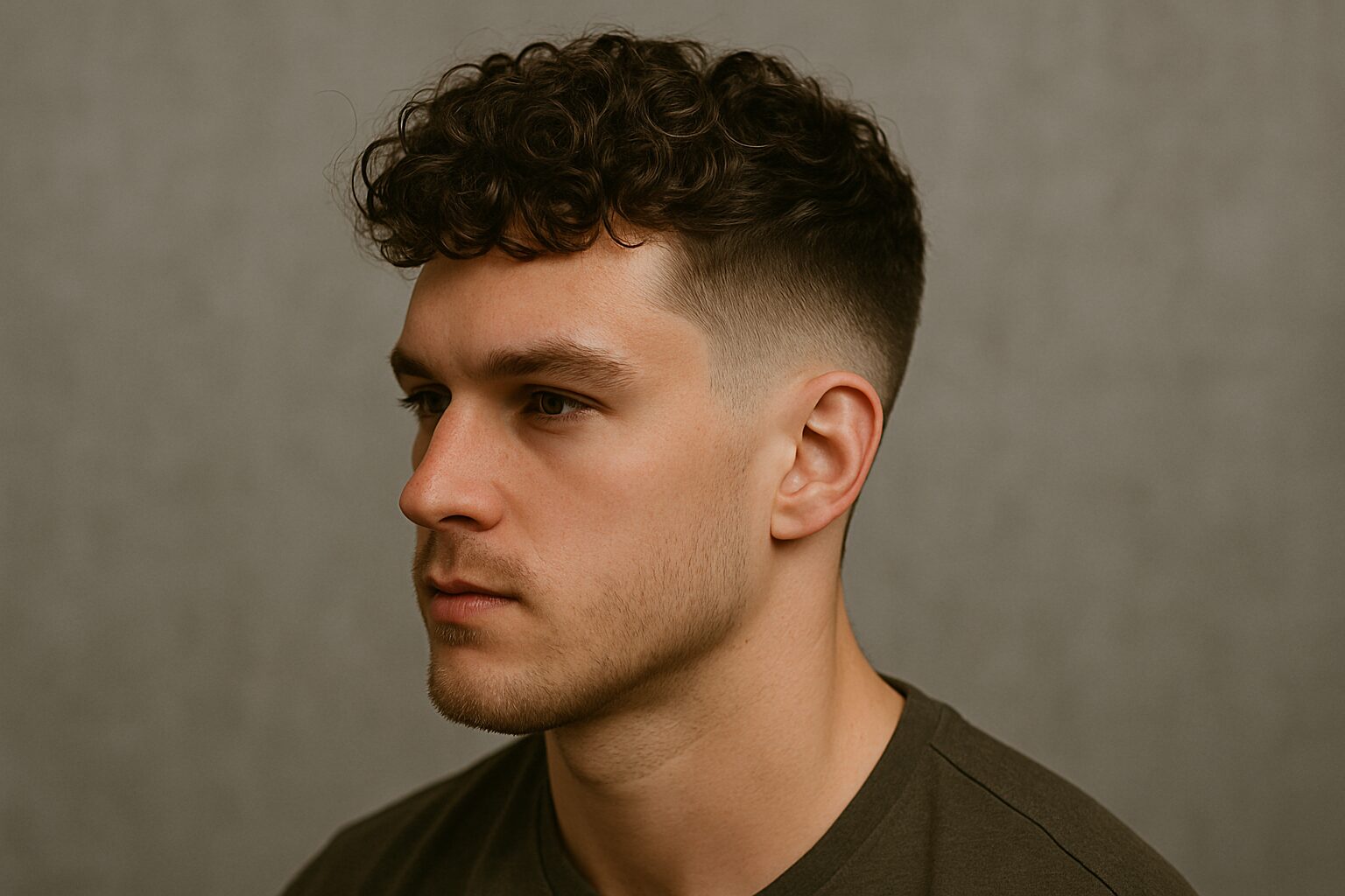 Dauerwelle Taper Fade
