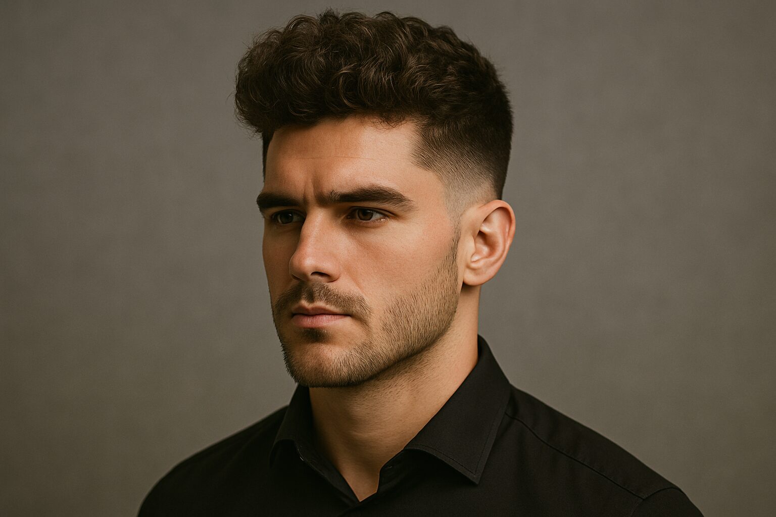 Fluffy Taper Fade