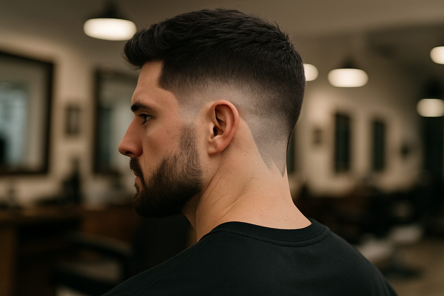 V Taper Fade