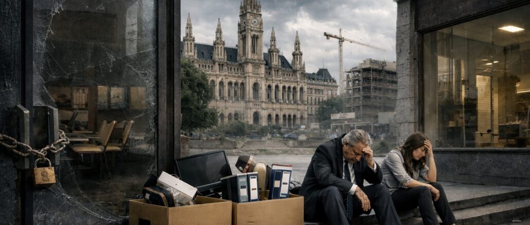 Rekordpleitenjahr für die Wiener Wirtschaft