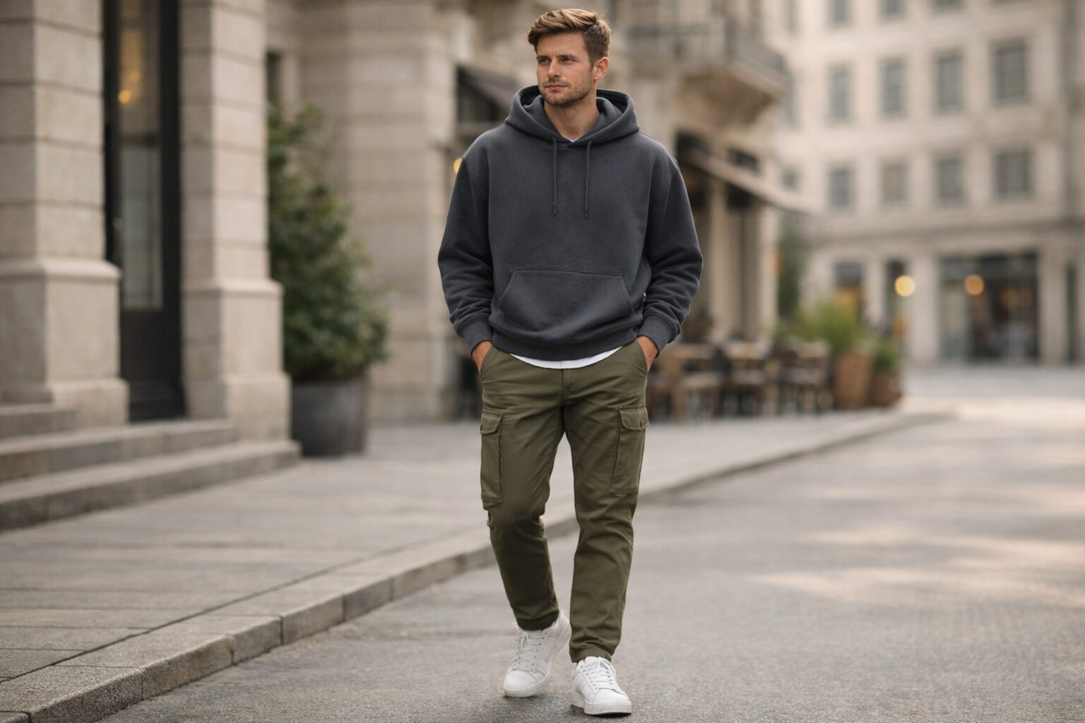 Casual mit Cargohose