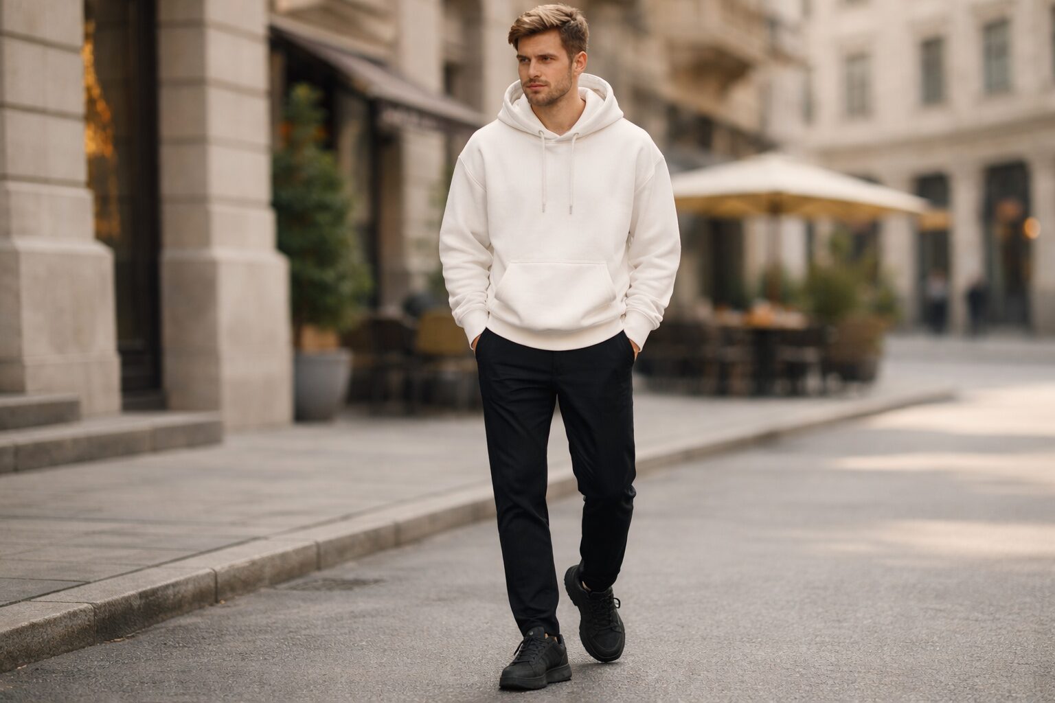 Schwarz-Weiß-Kontrast