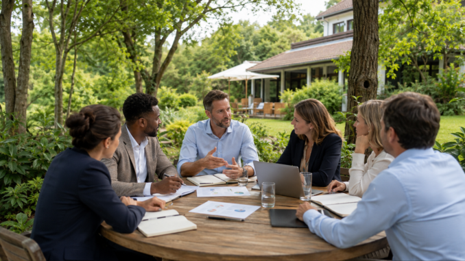 Meetings im Grünen